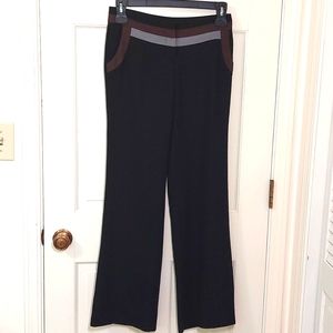 Anthropologie elevenses wool-blend lined trousers, size 0